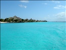 High tide at Nungwi beach - Turquoise sea